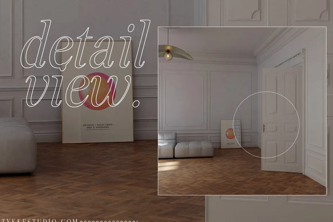 MARIBELS ROOM Frame & Canvas Mockup