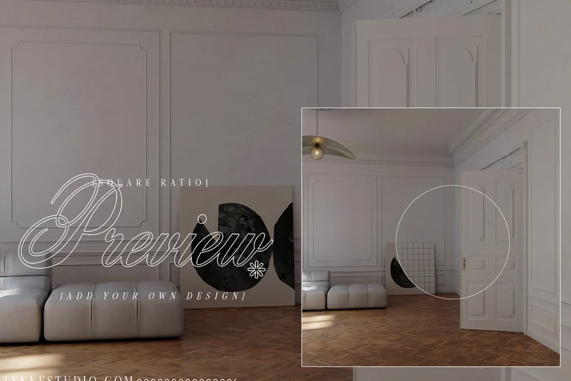 MARIBELS ROOM Frame & Canvas Mockup