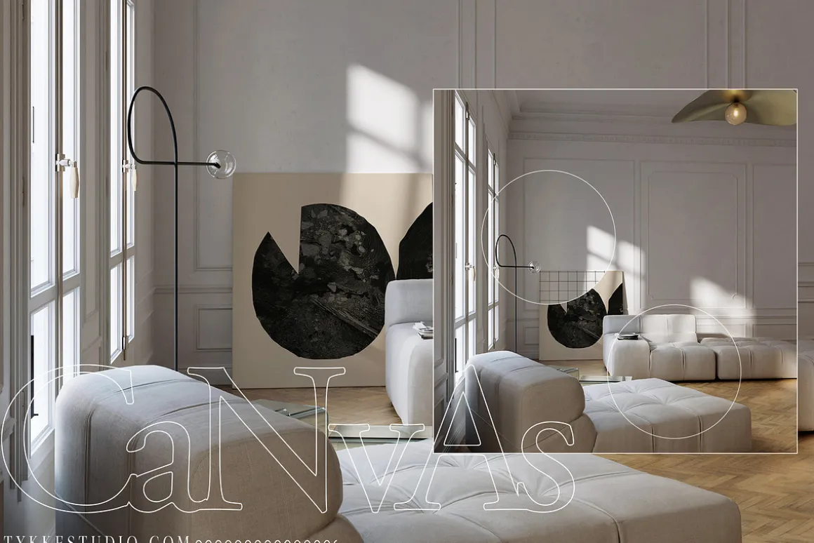MARIBELS ROOM Frame & Canvas Mockup
