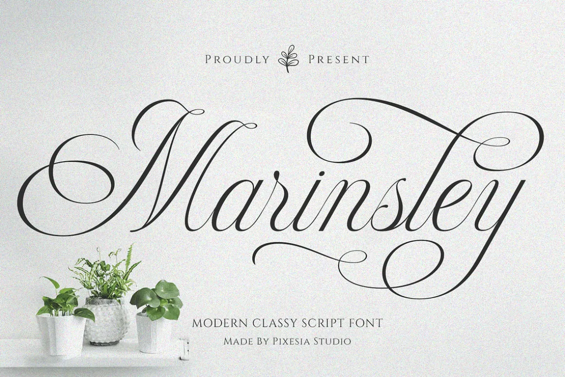 Marinsley – Modern Cursive Script
