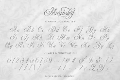 Marinsley – Modern Cursive Script