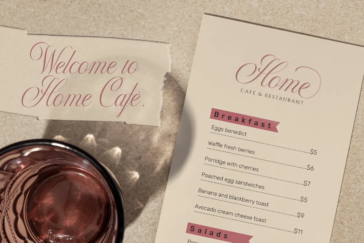 Marinsley – Modern Cursive Script