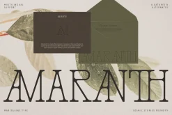 Marjolaine Type - A delicate Serif