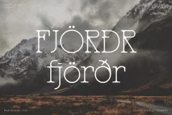 Marjolaine Type - A delicate Serif