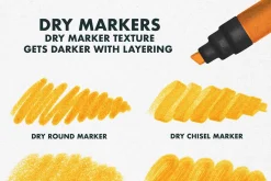 MARKER BRUSHES FOR PROCREATE 5