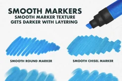 MARKER BRUSHES FOR PROCREATE 5