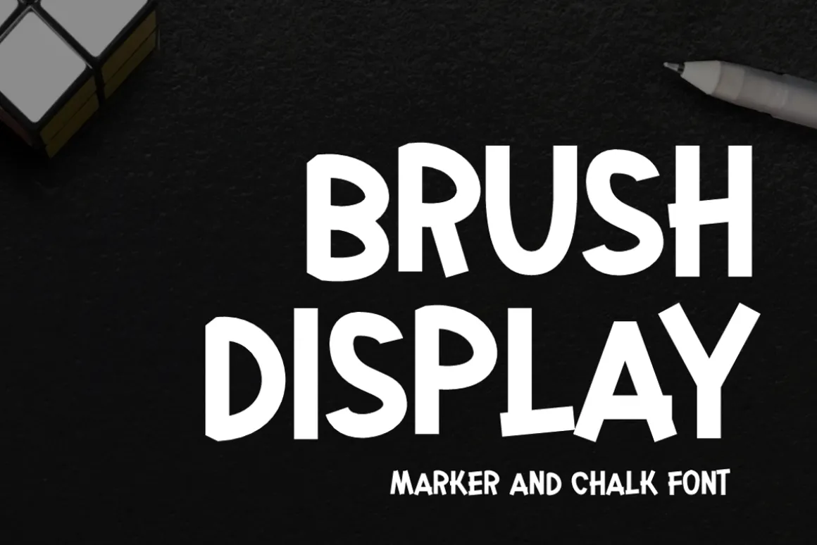 Marker Redazo - Chalk Font