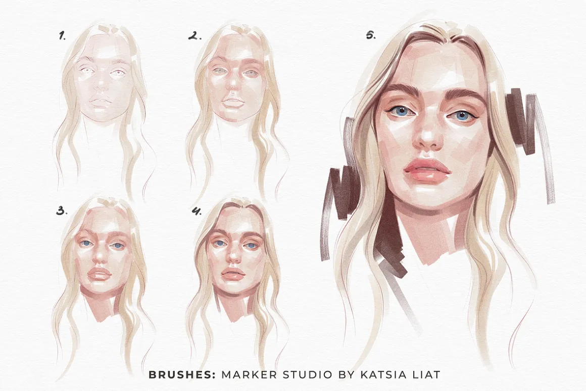 Marker Studio | Procreate Brushes