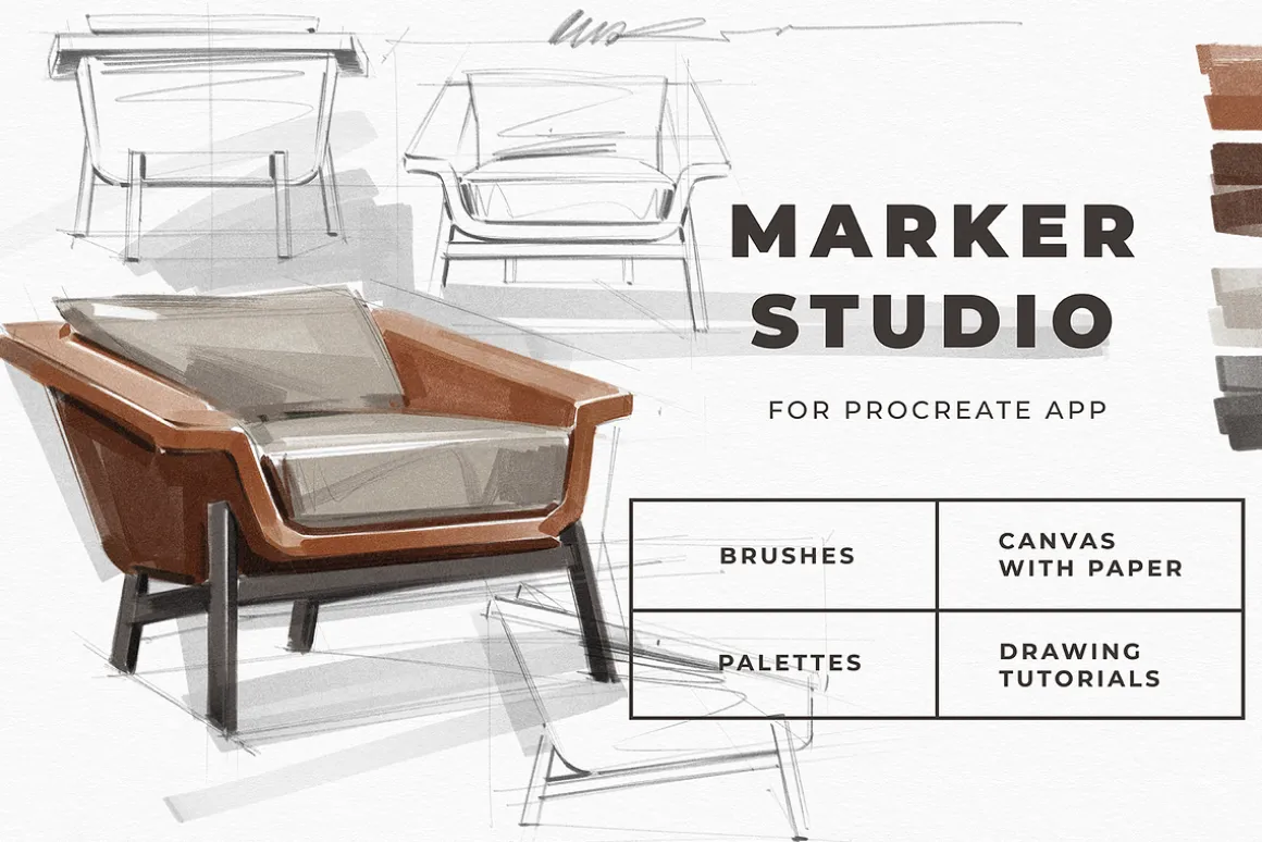 Marker Studio | Procreate Brushes