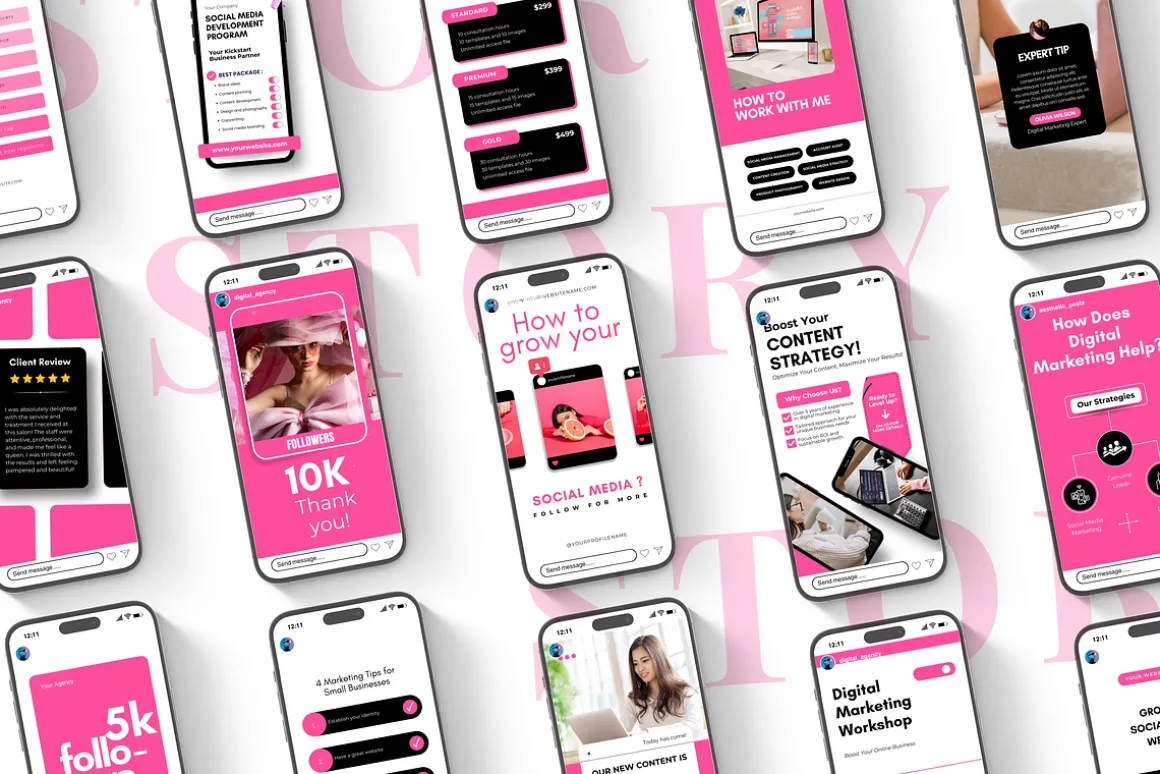 Marketing Agency Instagram Kit