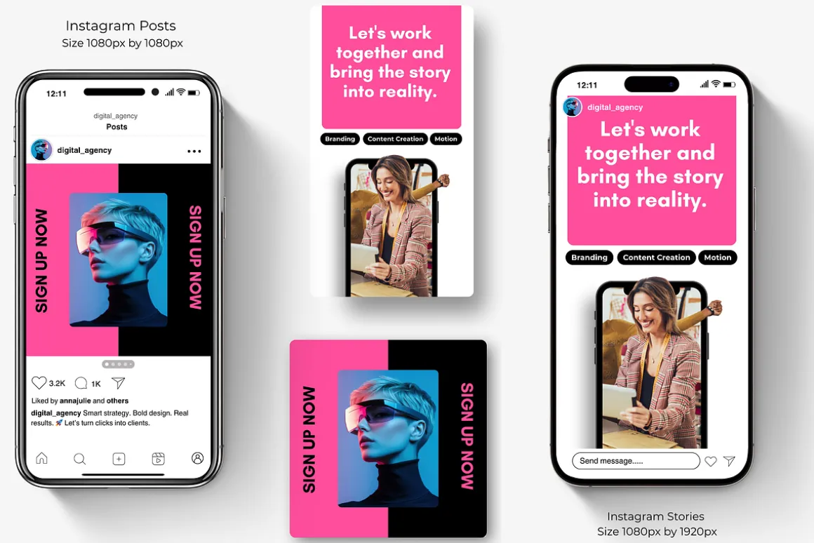 Marketing Agency Instagram Kit
