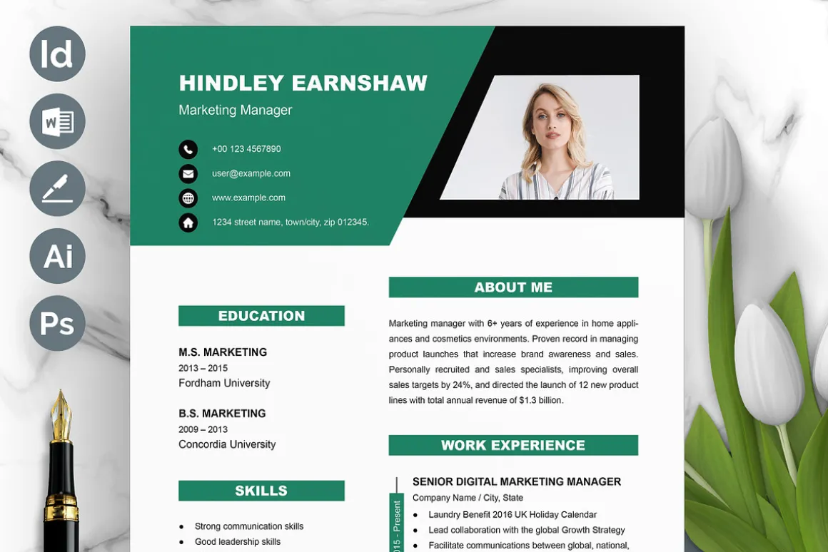 Marketing Manager CV/Resume
