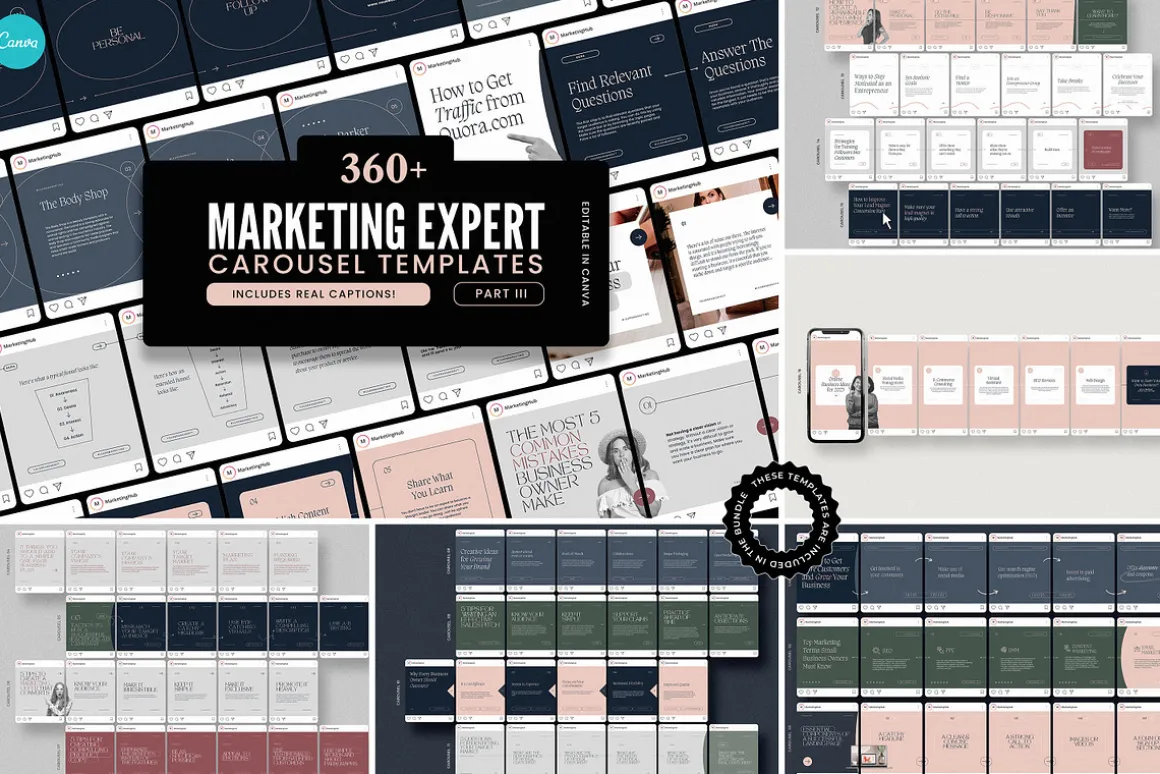 2100+ Marketing Social Media Bundle