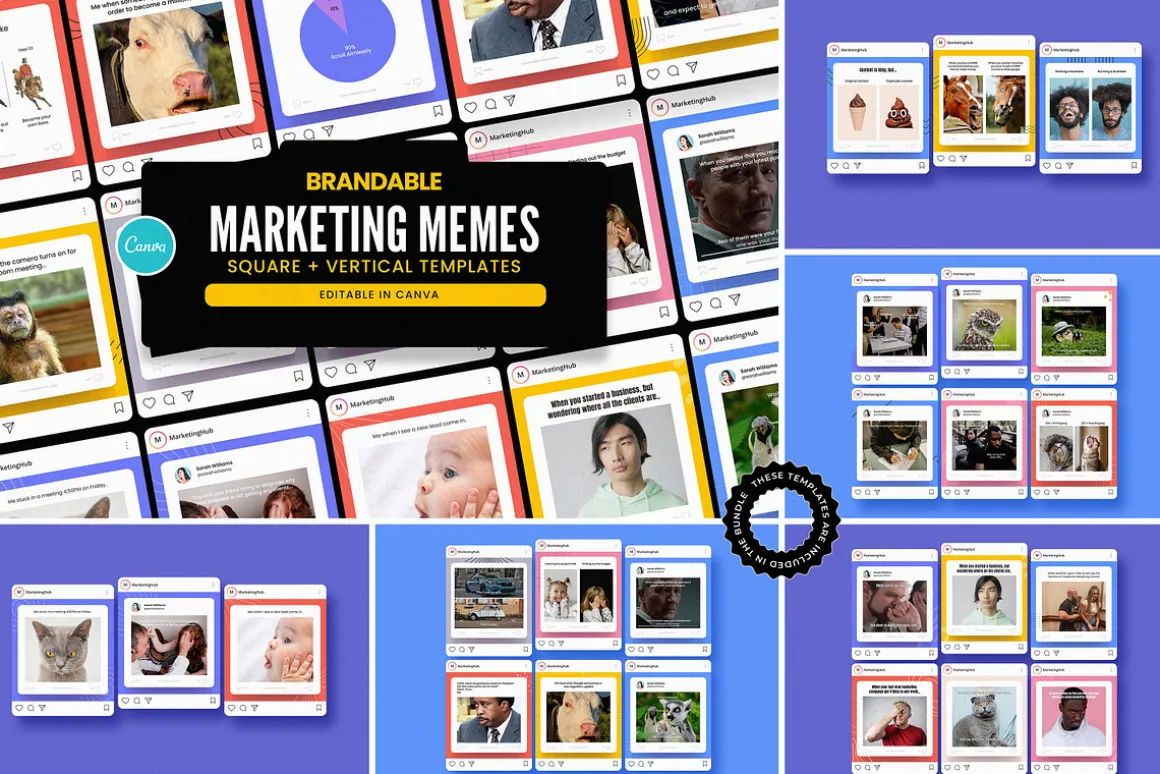 2100+ Marketing Social Media Bundle