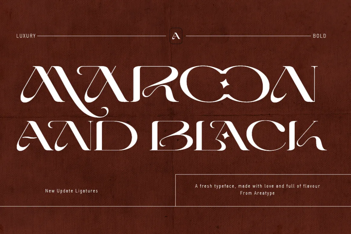 Maroon And Black