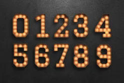 Marquee light Alphabet