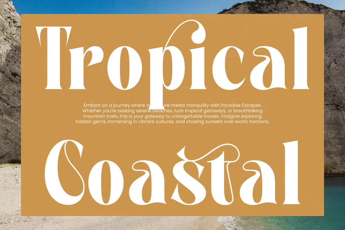 Martego Modern Bold Serif Font