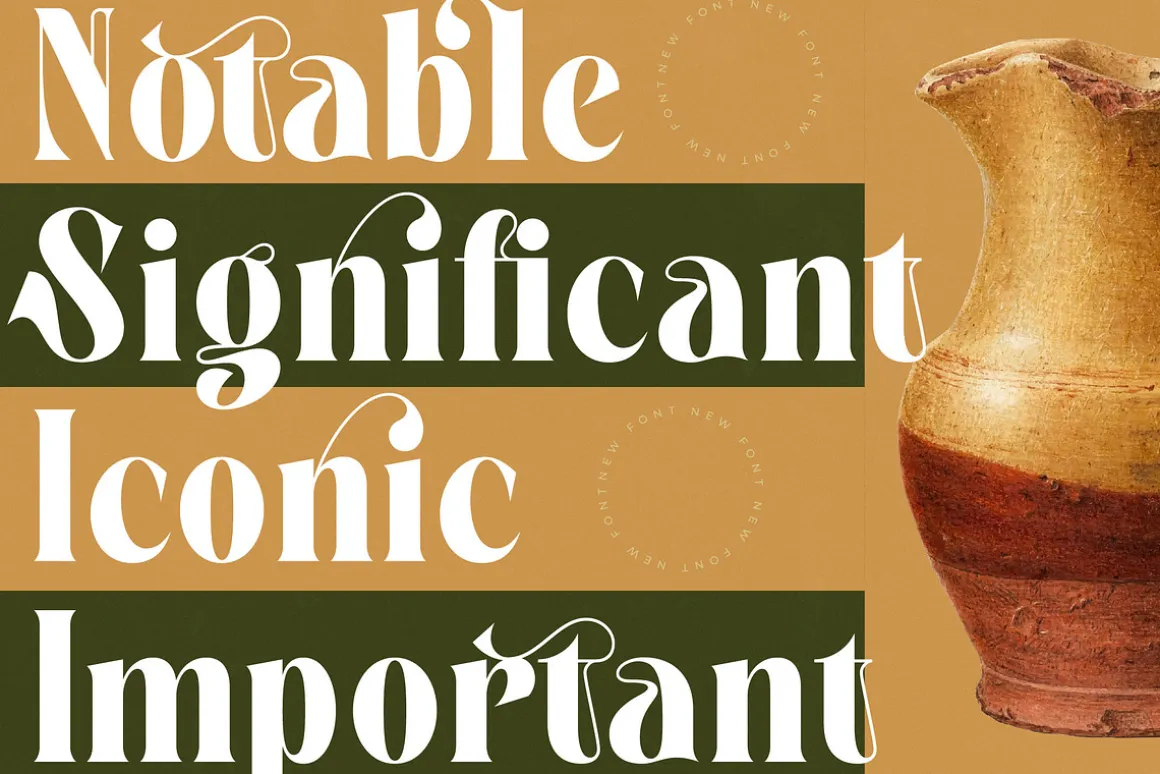 Martego Modern Bold Serif Font