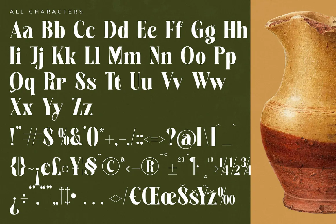 Martego Modern Bold Serif Font
