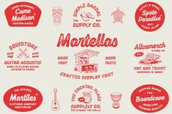 Martellas - Display Font