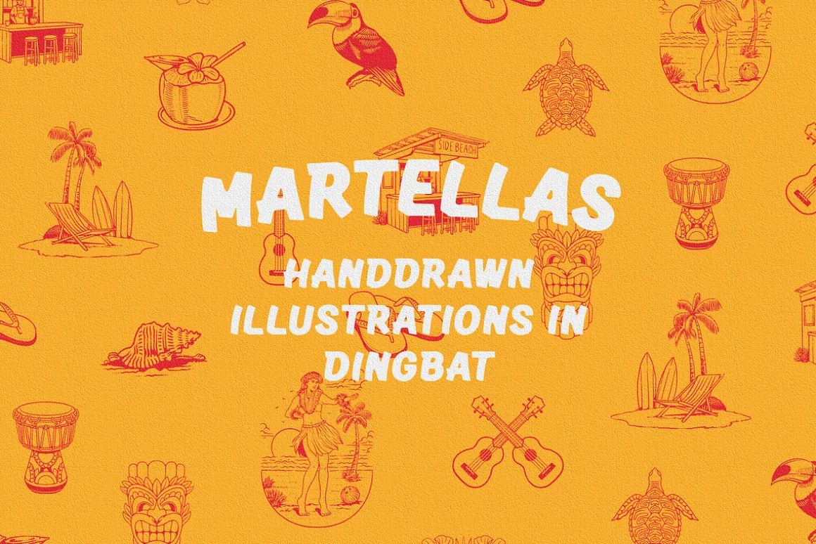 Martellas - Display Font