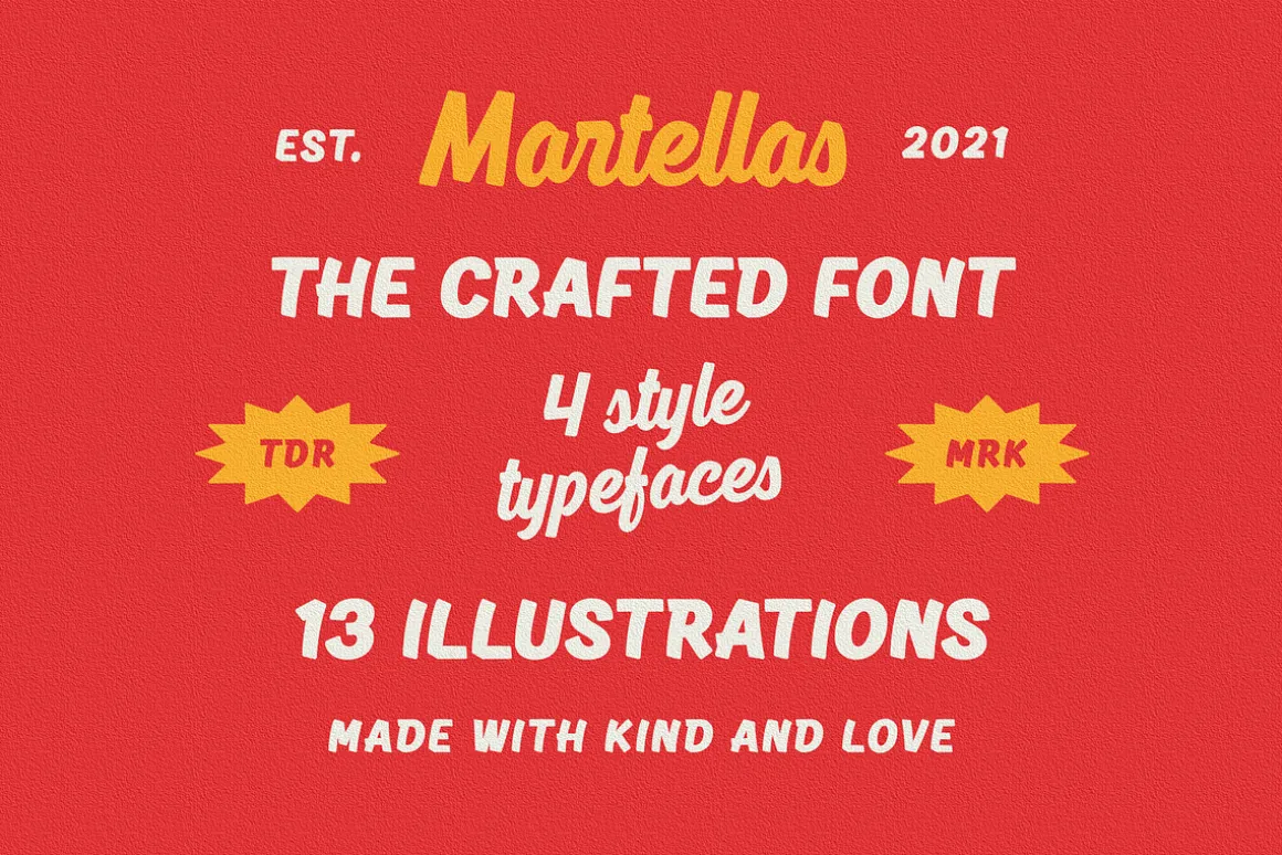 Martellas - Display Font