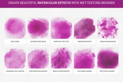 Master Watercolor Brushes - Ultimate