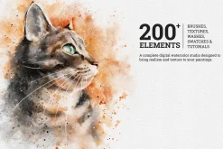 Master Watercolor Brushes - Ultimate