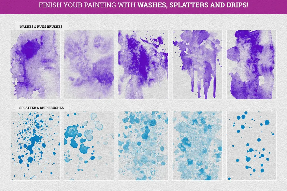 Master Watercolor Brushes - Ultimate