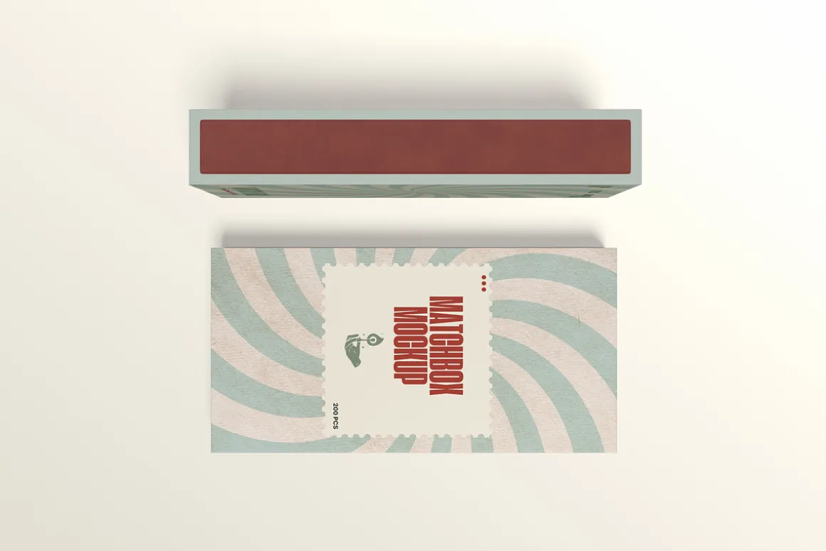 Match Box Mockup