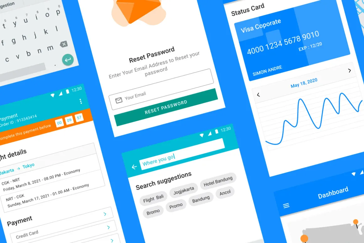 Material UI Kit - SeaWire