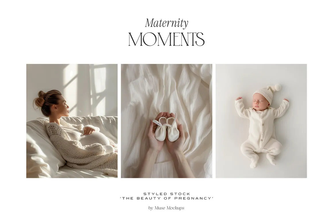 MATERNITY MOMENTS ~ 110 Stock Photos