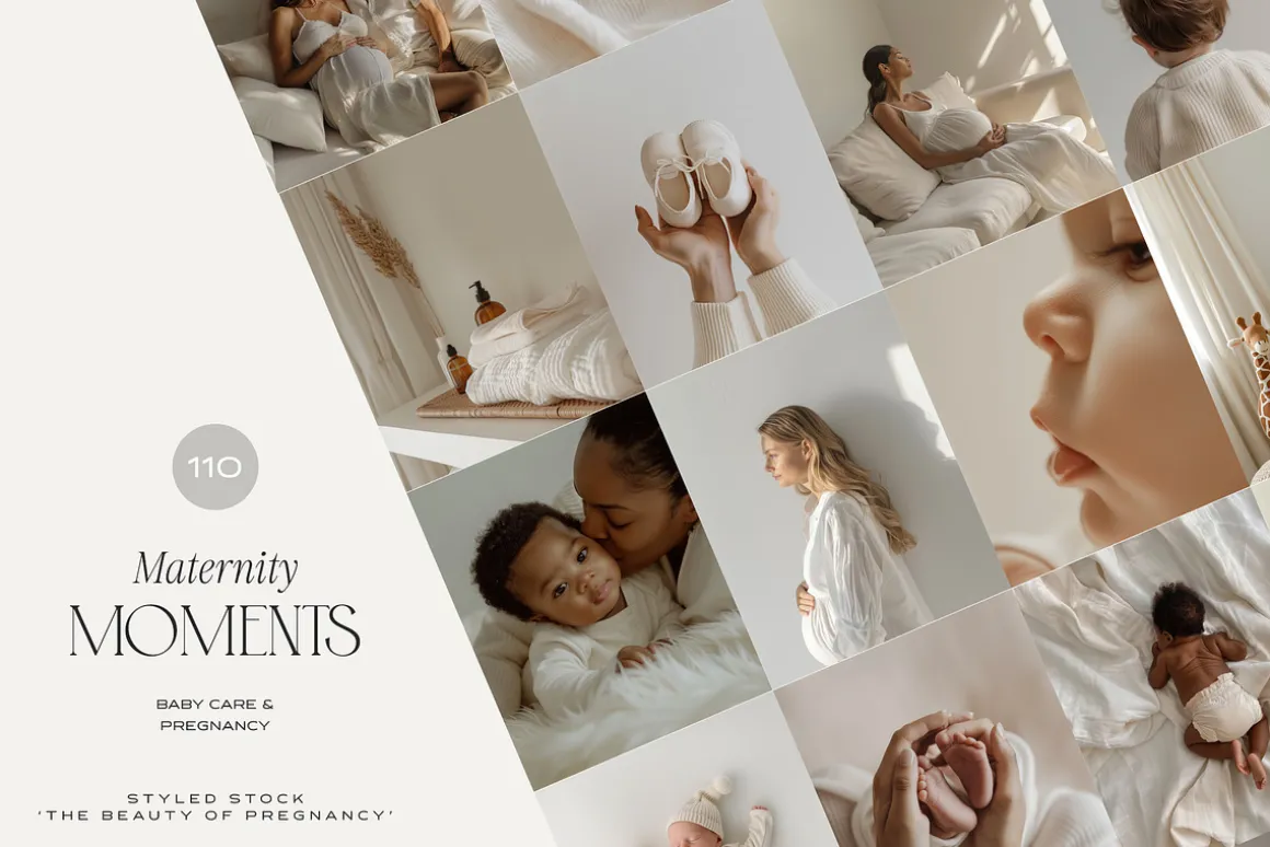 MATERNITY MOMENTS ~ 110 Stock Photos