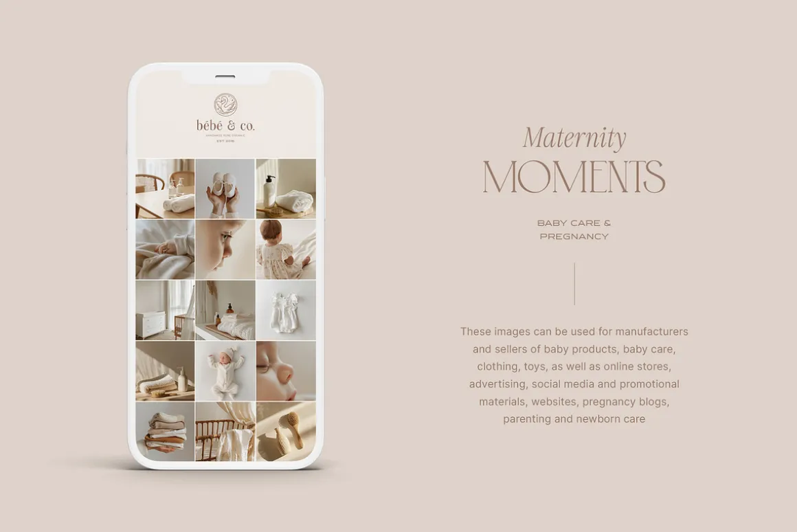 MATERNITY MOMENTS ~ 110 Stock Photos