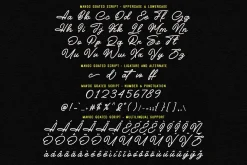 Mavoc Goated Script Sans Font Duo