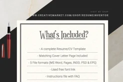 Mechanical Engineer CV Template