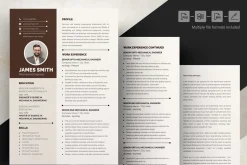 Mechanical Engineer CV Template