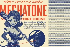 Mechatone Halftone Vector Engine