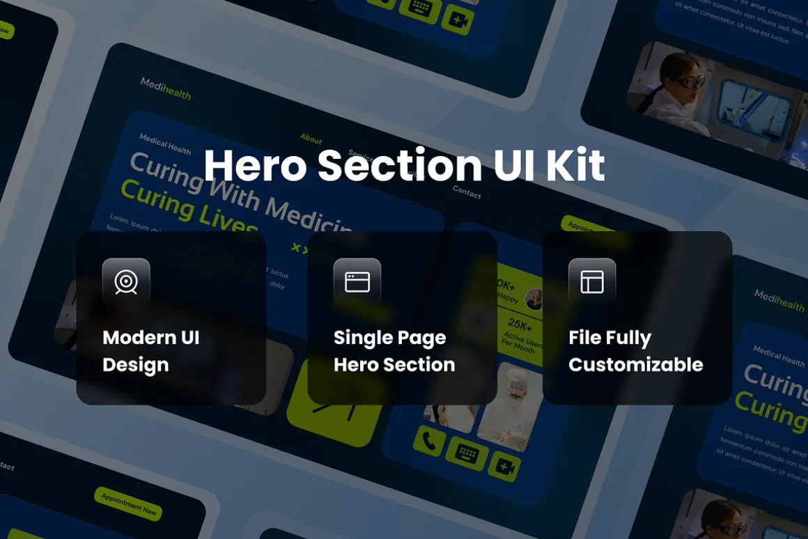 Medical & Healthcare Hero Header