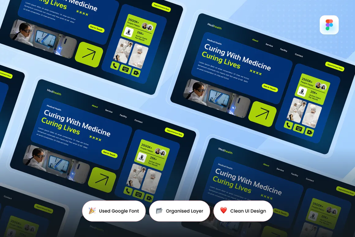 Medical & Healthcare Hero Header