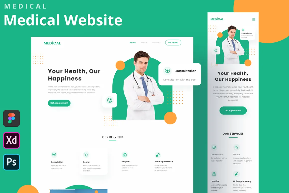 Medical - Medical Website Homepage