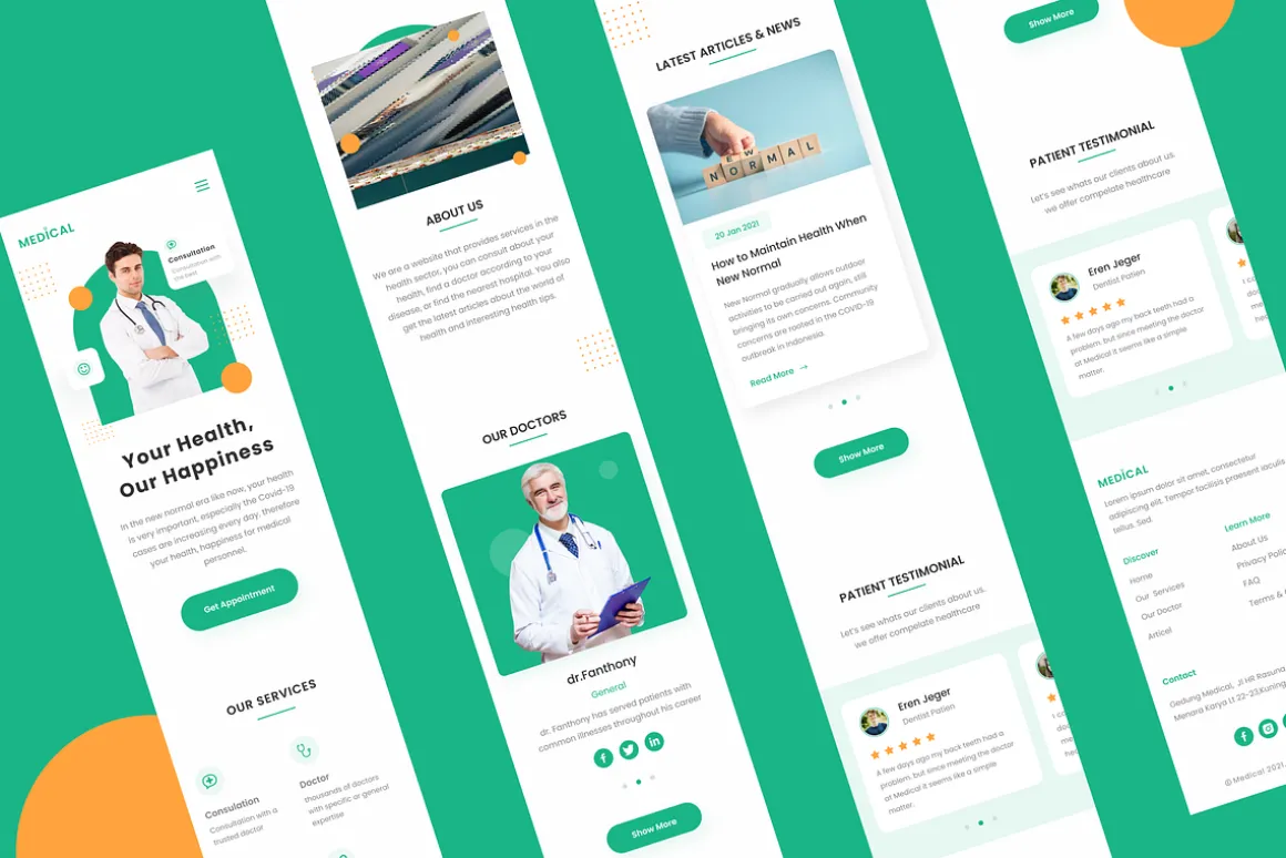 Medical - Medical Website Homepage