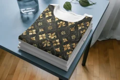 10 Medieval Black and Gold Patterns
