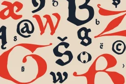 Medieval Grammar blackletter font