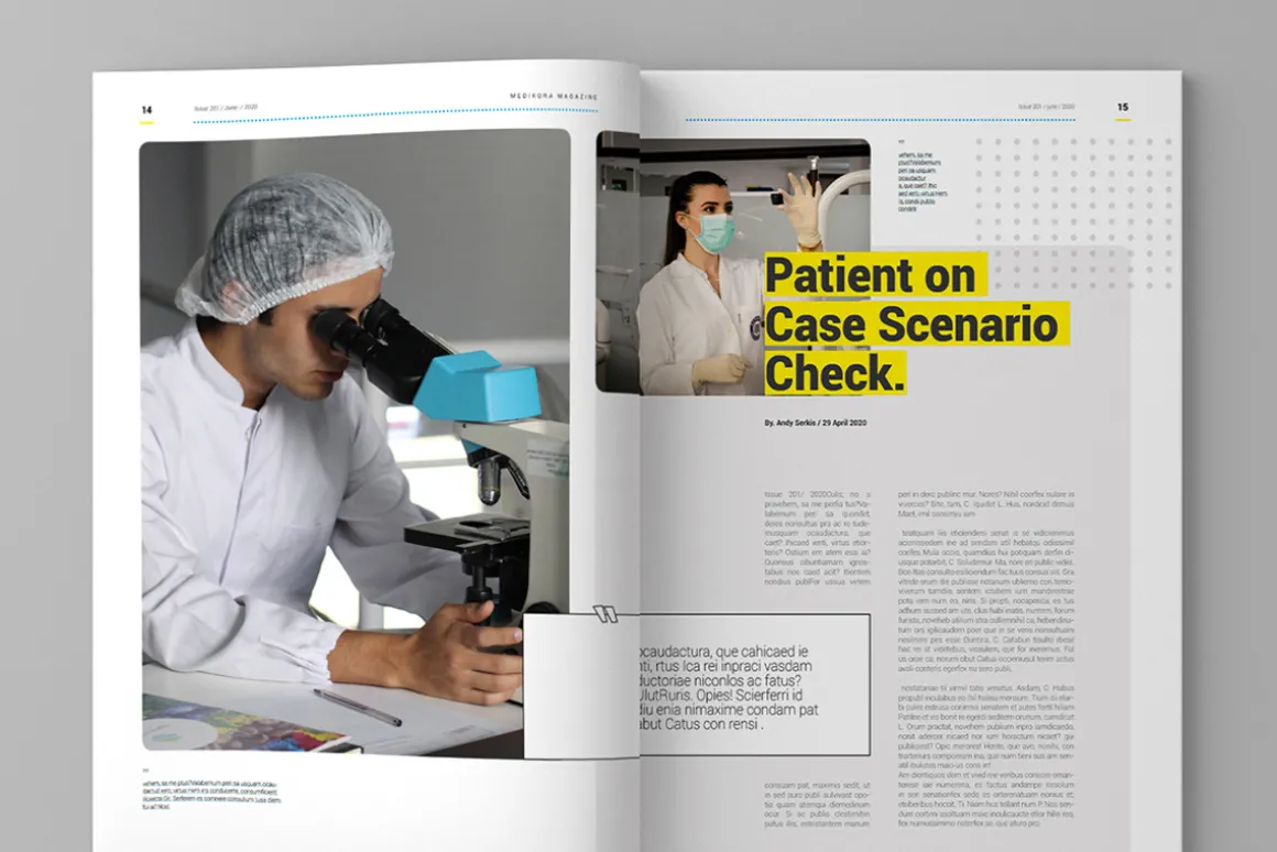 Medikora - Magazine Template