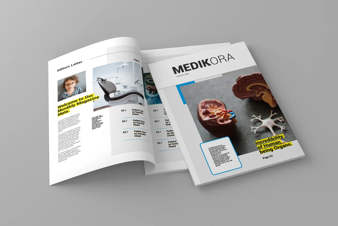 Medikora - Magazine Template