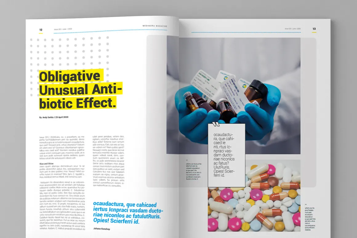Medikora - Magazine Template