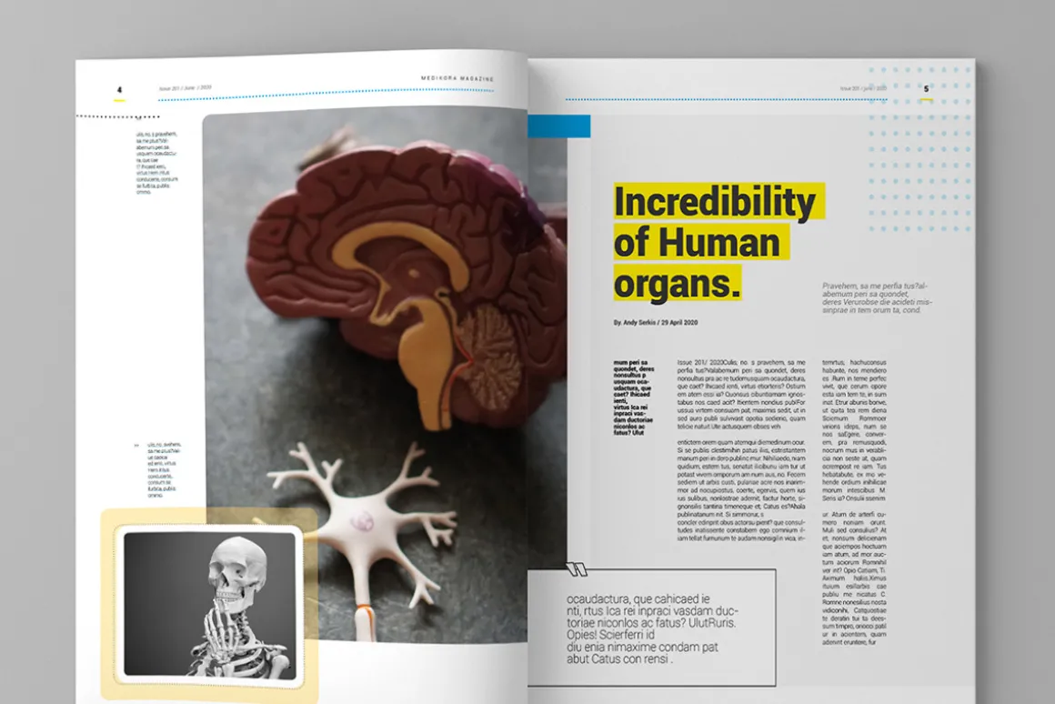 Medikora - Magazine Template
