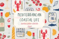 Mediterranean Coastal – Clipart