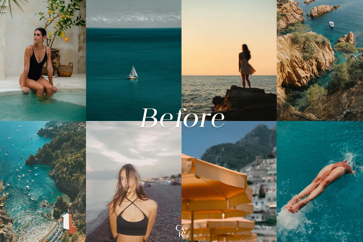 15 Mediterranean Lightroom Presets